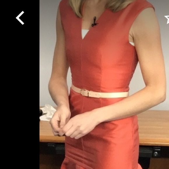 Carven Satin Sleeveless Dress - Picture 2 of 8